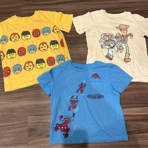 5T Boys Character Shirts